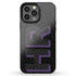 3D Initials Dark Leopard iPhone Case - Vertical